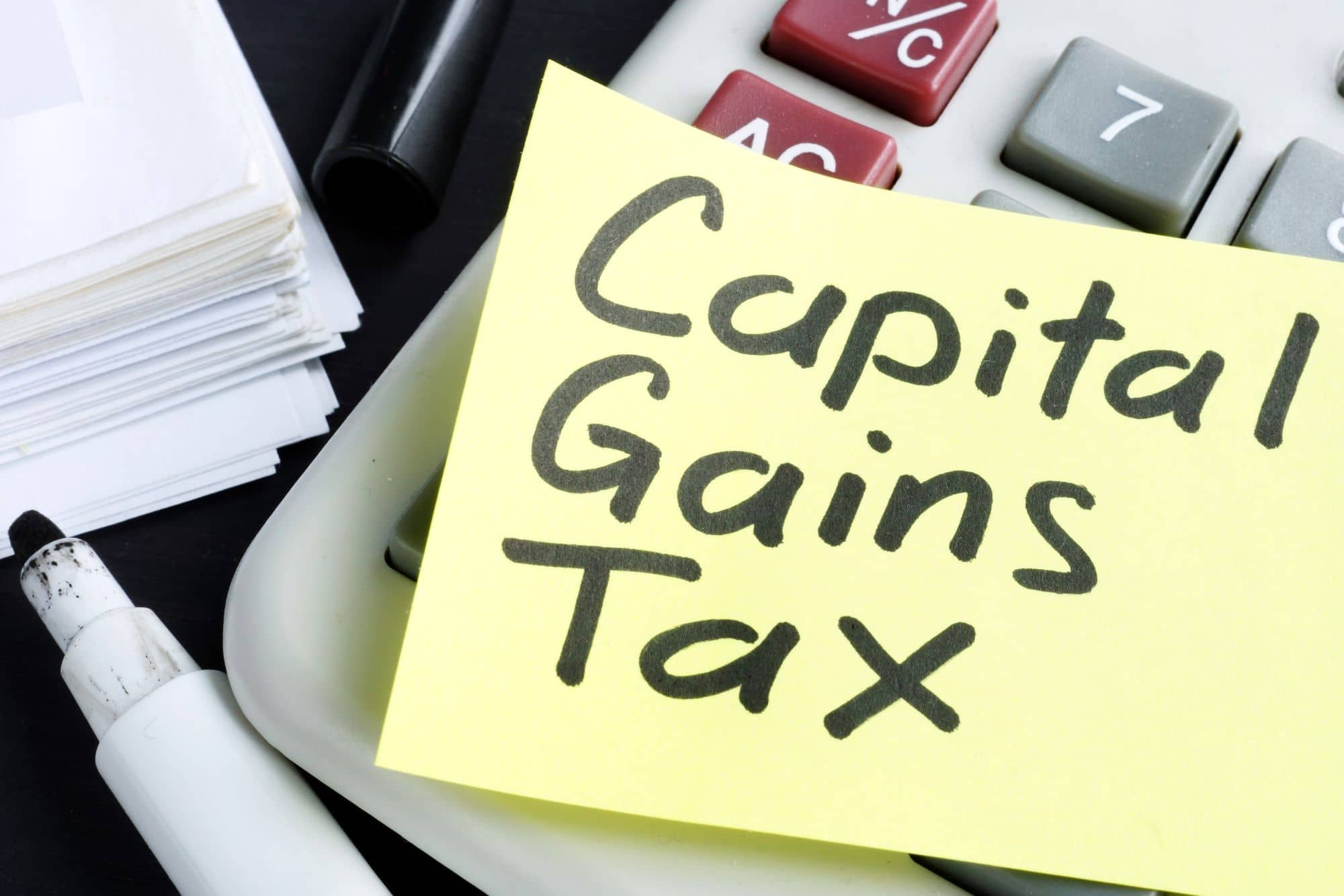 Capital Gains Tax on post-it